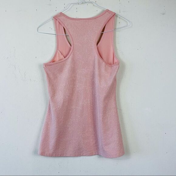 Gymshark TRUE TEXTURE Split Tie Pastel VEST Tank Top S Workout Yoga Gym Golf - Picture 10 of 13